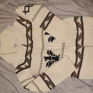 Knitted ZipUp Sweater